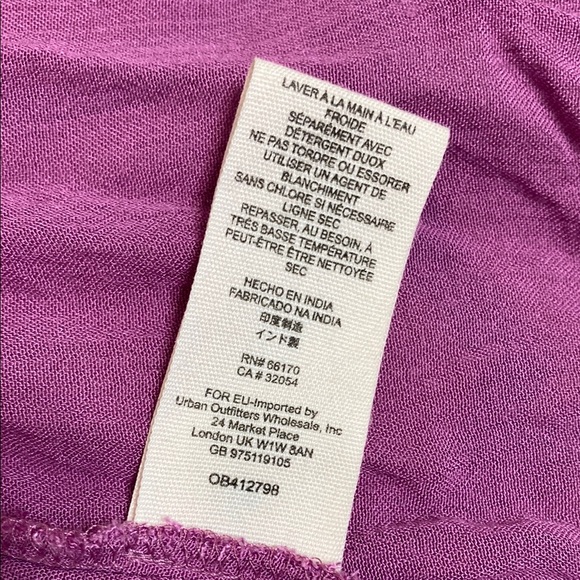 Free People Look Into the Sun Backless Mauve Purple Halter Maxi Dress Large - Picture 14 of 17